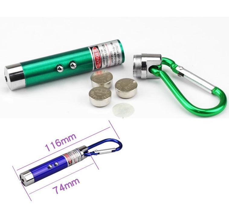 Laser Pointer with Carabiner