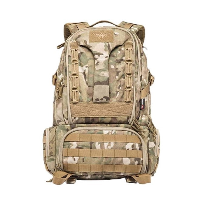YAKEDA fashion stylish camouflage large waterproof outdoor laptop organizer tactical backpack with shoes compartment - MULTICAM