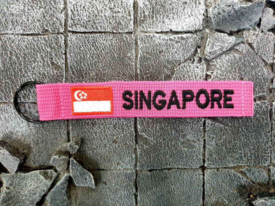 SINGAPORE Embroidery Tags