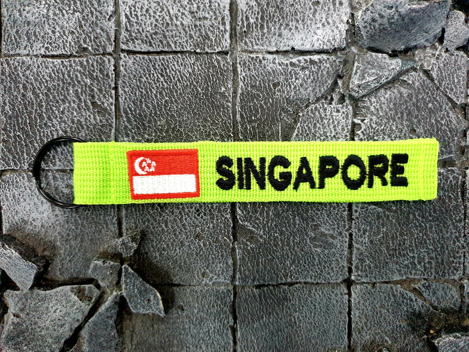 SINGAPORE Embroidery Tags