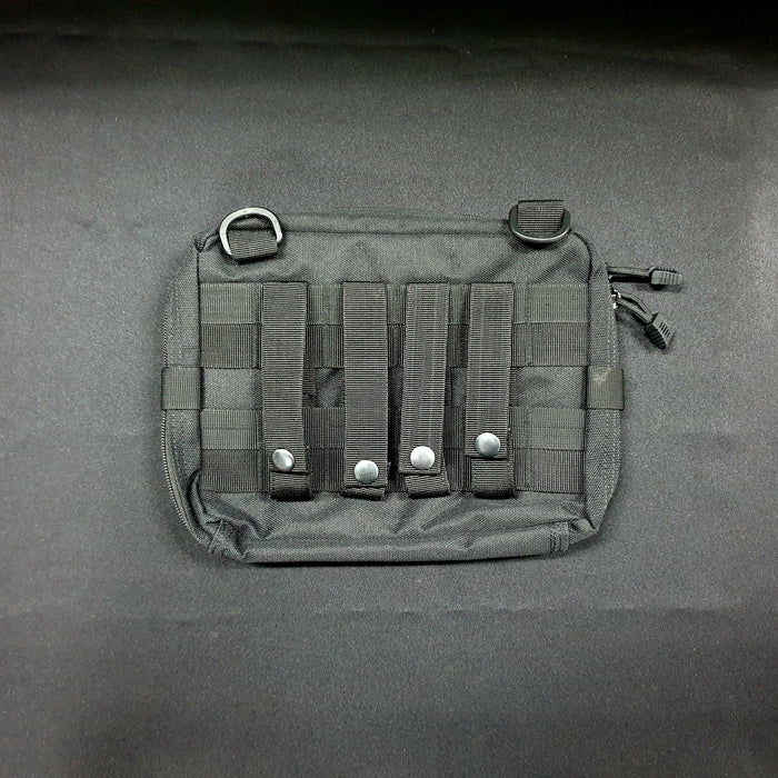 Stealth Black Back Pack Add-on Pouch