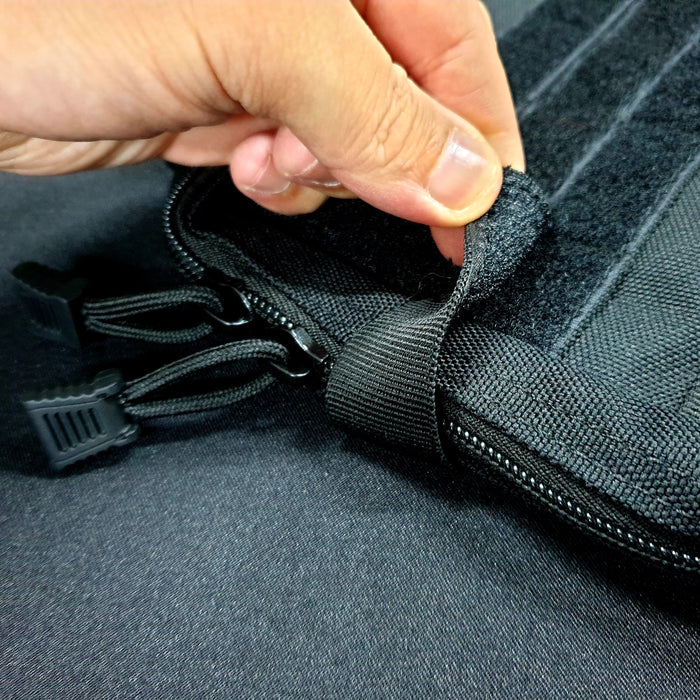 Stealth Black Back Pack Add-on Pouch