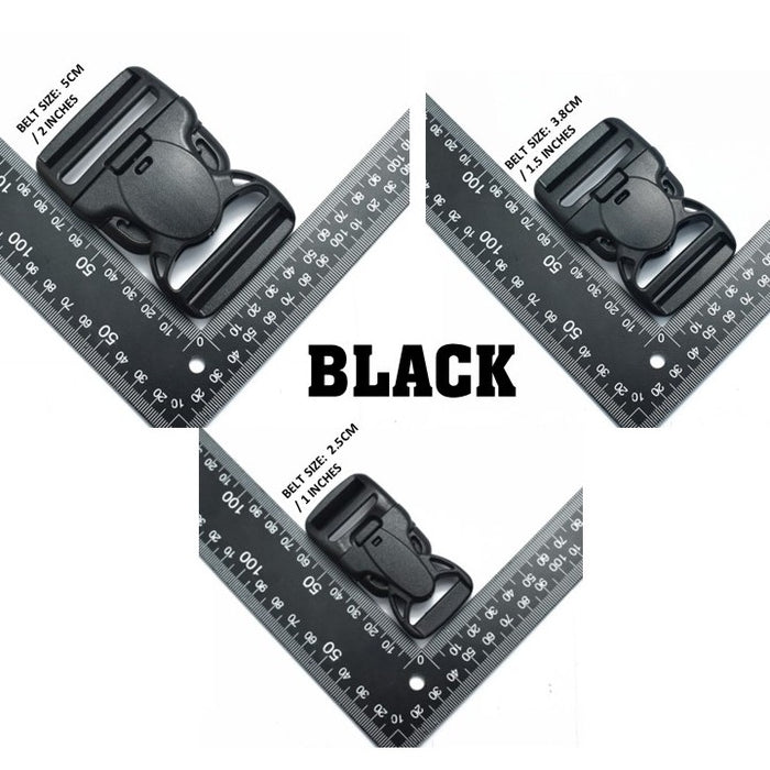 Enhanced Lobster double safety buckle Black