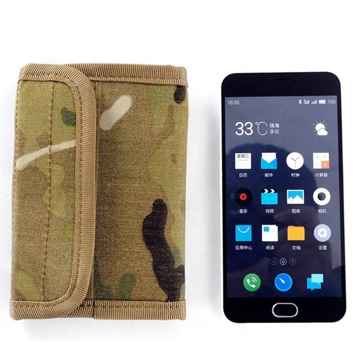 Yakeda outdoor nylon waterproof military tactical purse men's wallet , CAMO 2