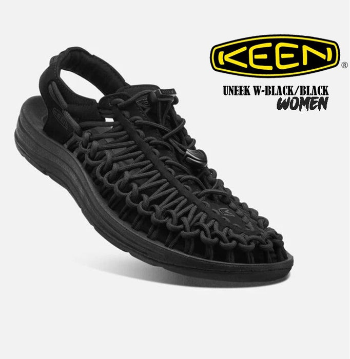 KEEN UNEEK Women's Black/Black Sandals