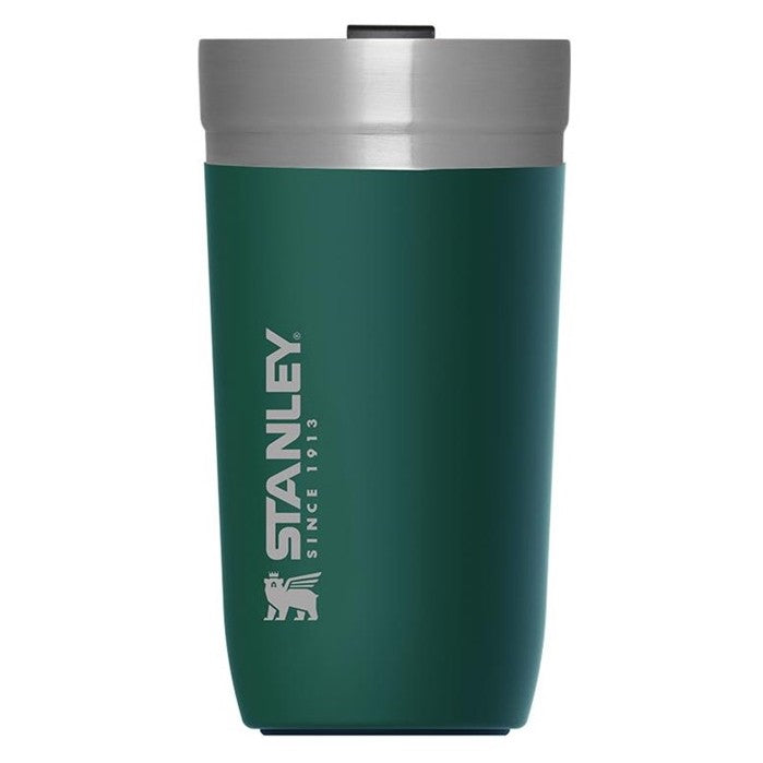 GO Series Vacuum Tumbler 470ml Hot Cold Insulated Thermos , Moss Green