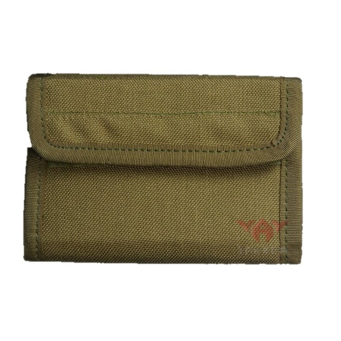 Yakeda outdoor nylon waterproof military tactical purse men's wallet , KHAKI