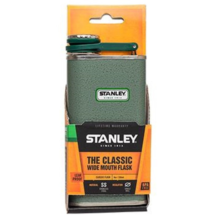 Stanley Classic Flask 8oz 236ml , Hammertone Green