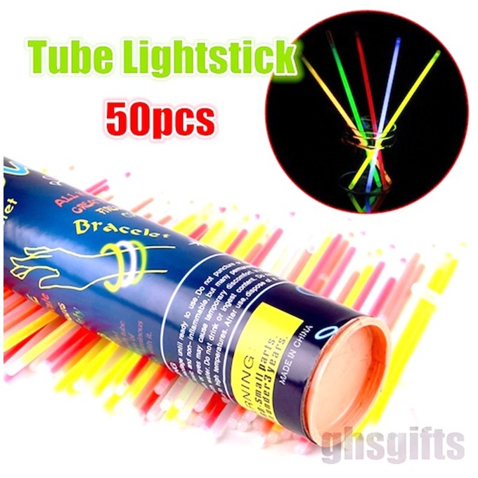 Tube Light Stick, Glow Stick, 50 Stick Per Tube