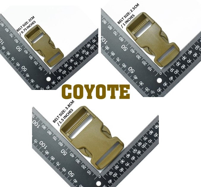 Buckle 355 Coyote