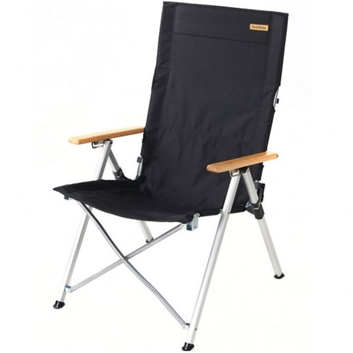 Adjustable Deck Chair , Black