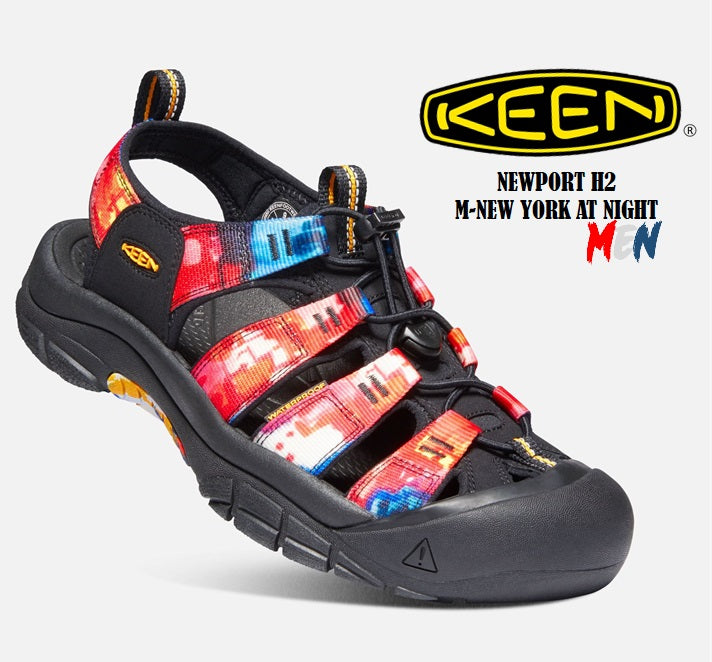LIMITED EDITION KEEN NEWPORT X JERRY GARCIA H2 Men's New York At Night Sandals