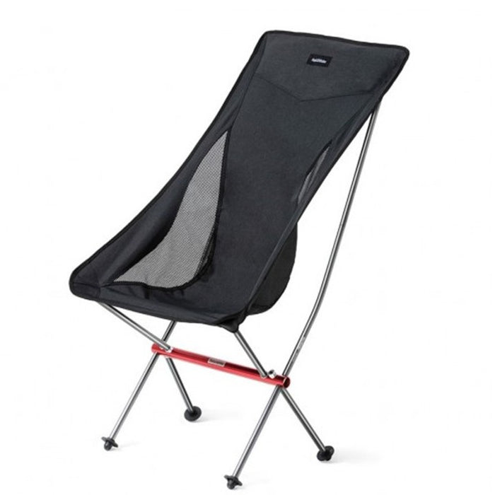 YL06 Alu Folding Moon Chair , Black