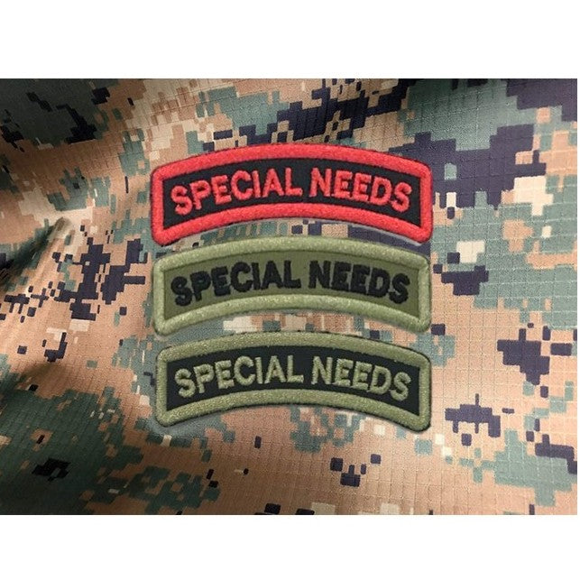 Special Needs Curve Tag