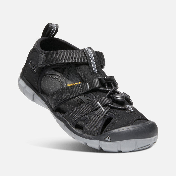 KEEN SEACAMP II CNX Youth Black/Grey Steel Sandals