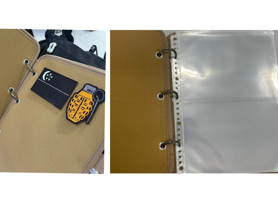 (Get A Quote) Customise Velcro Borad Folder with Photo Slot