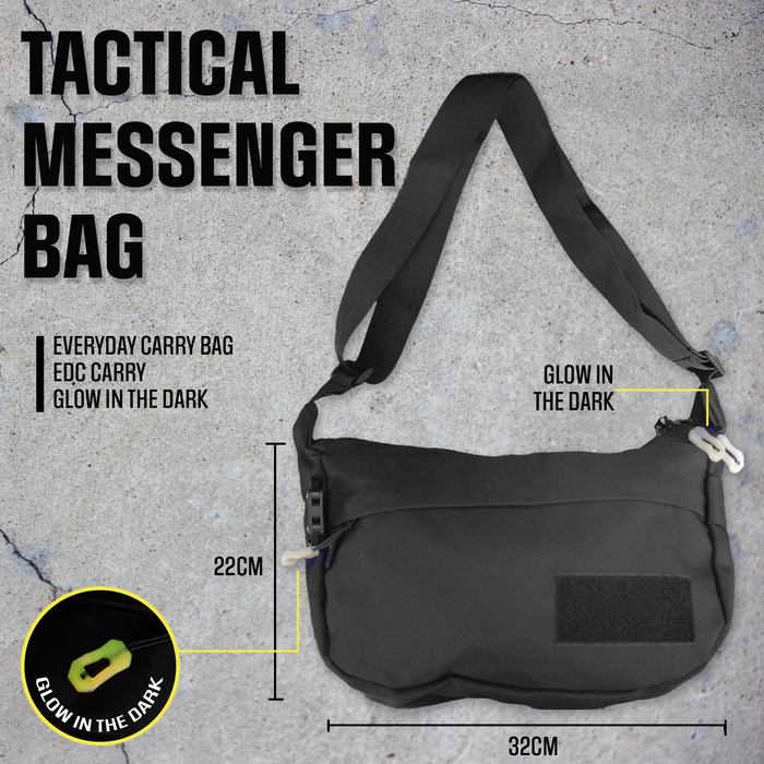 Tactical Messenger Bag (Glow in the dark)