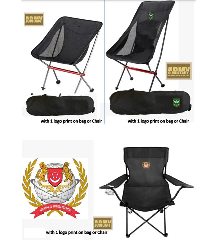 Army Print Chair Raspberry (Get a Quote) Customised Field chairs — G MILITARY
