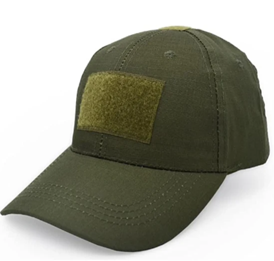 Army Green Velcro Cap / Customization Embroidery Border Badge (SAF Shooting Team)