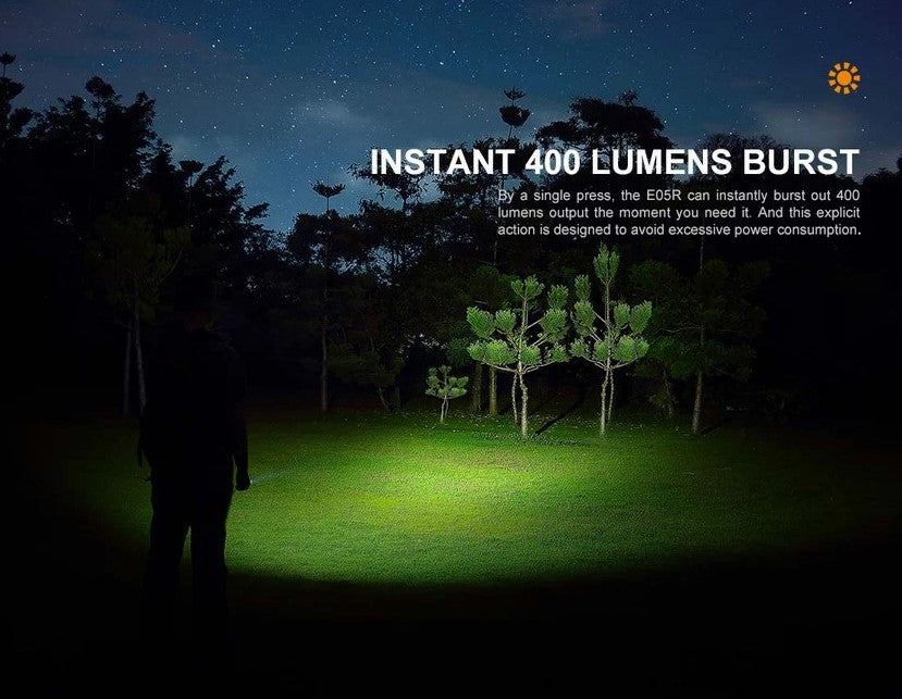 Fenix E05R Keychain Flashlight