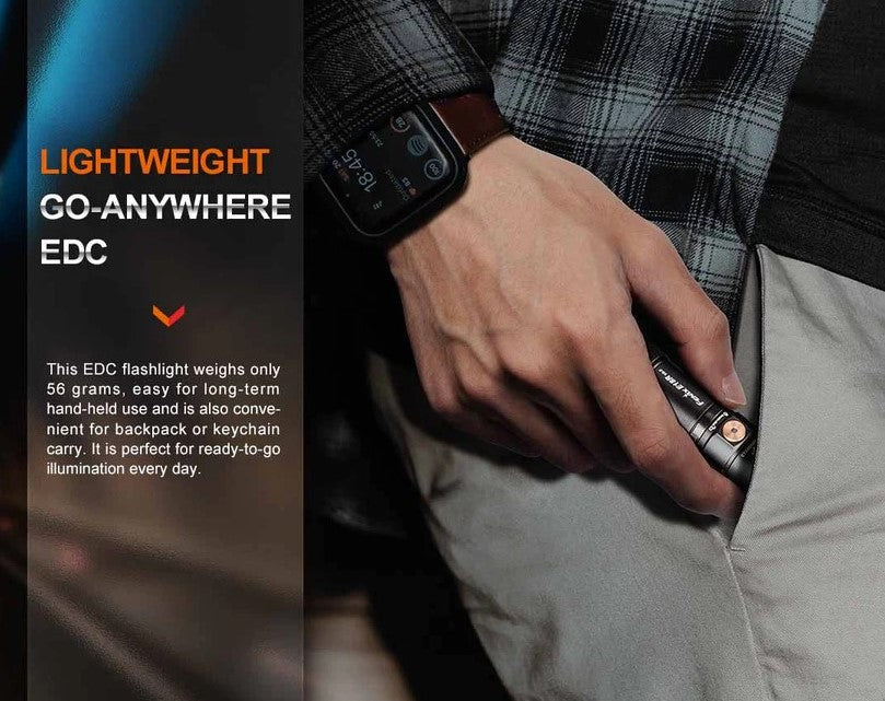 Fenix E18R V2.0 Rechargeable EDC Flashlight