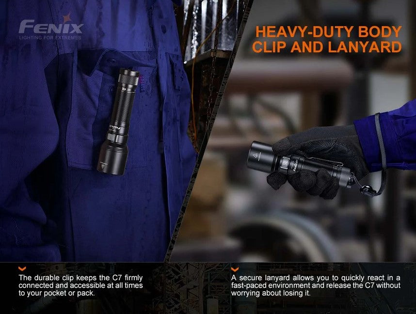 Fenix C7 Work Flashlight