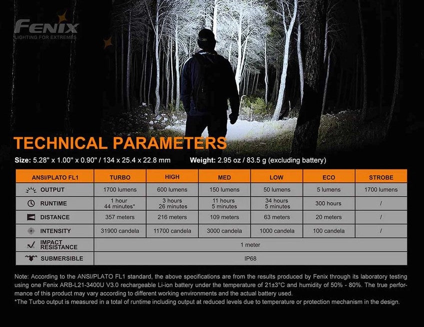 Fenix PD35 V3.0 Flashlight