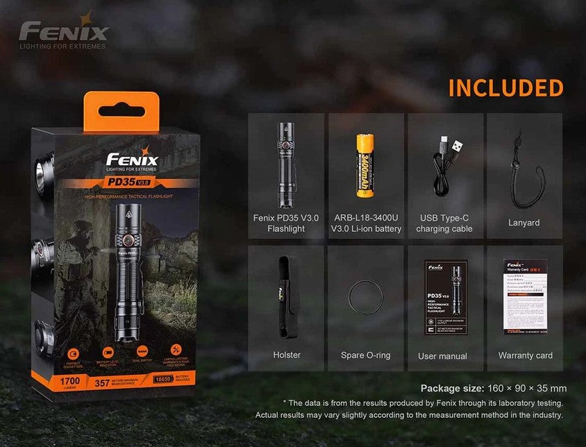 Fenix PD35 V3.0 Flashlight