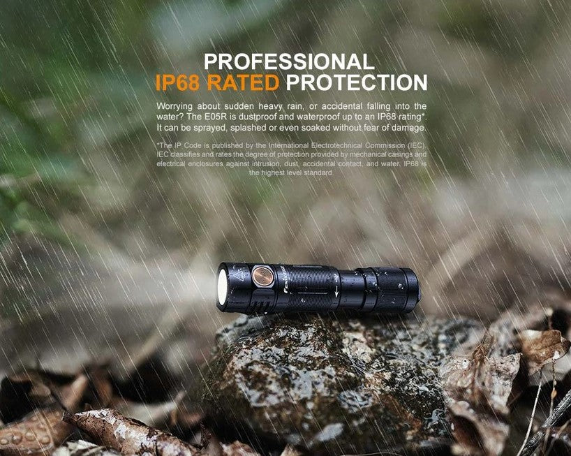 Fenix E05R Keychain Flashlight