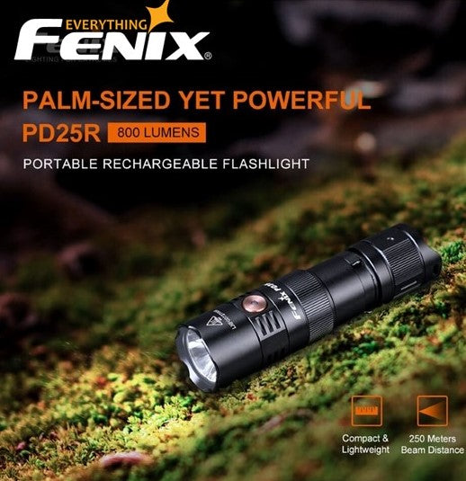 Fenix PD25R Rechargeable EDC Flashlight
