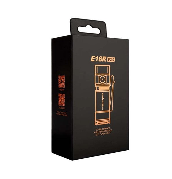 fenix e18r rechargeable flashlight Fenix E18R V2.0 Rechargeable EDC Flashlight — G MILITARY