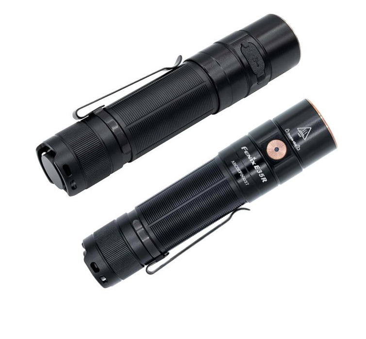 fenix e35r edc flashlight High-Performance Rechargeable LED Flashlight, Glacier Blue resistant aluminum Fenix E35R USB-C Rechargeable Flashlight
