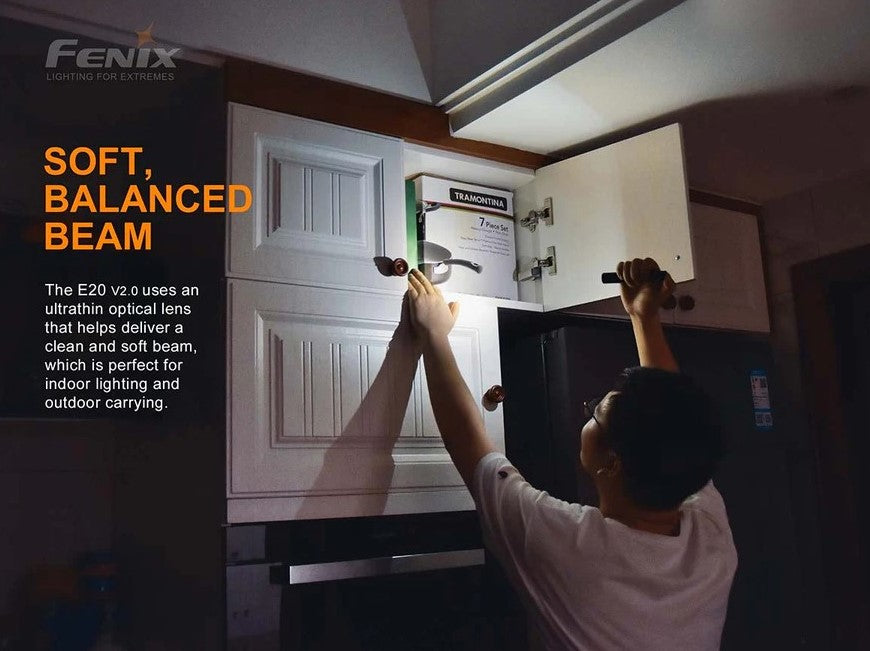 Fenix E20 V2.0 AA Flashlight