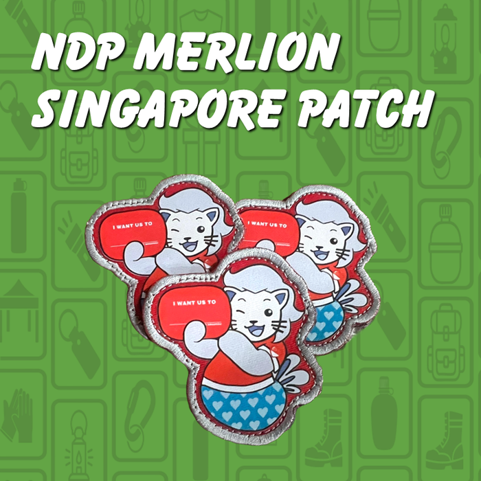 NDP MERLION SINGAPORE PATCH