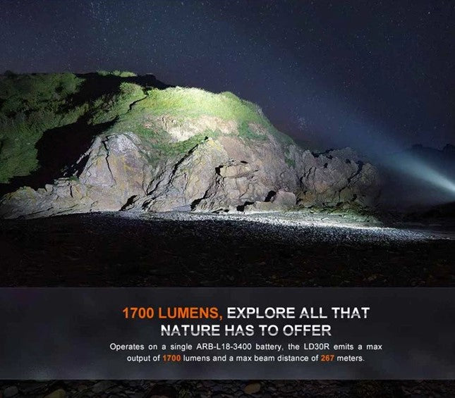 Fenix LD30R Rechargeable Flashlight