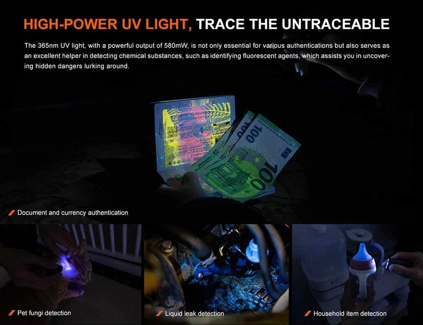 Fenix E06R Rechargeable EDC Flashlight