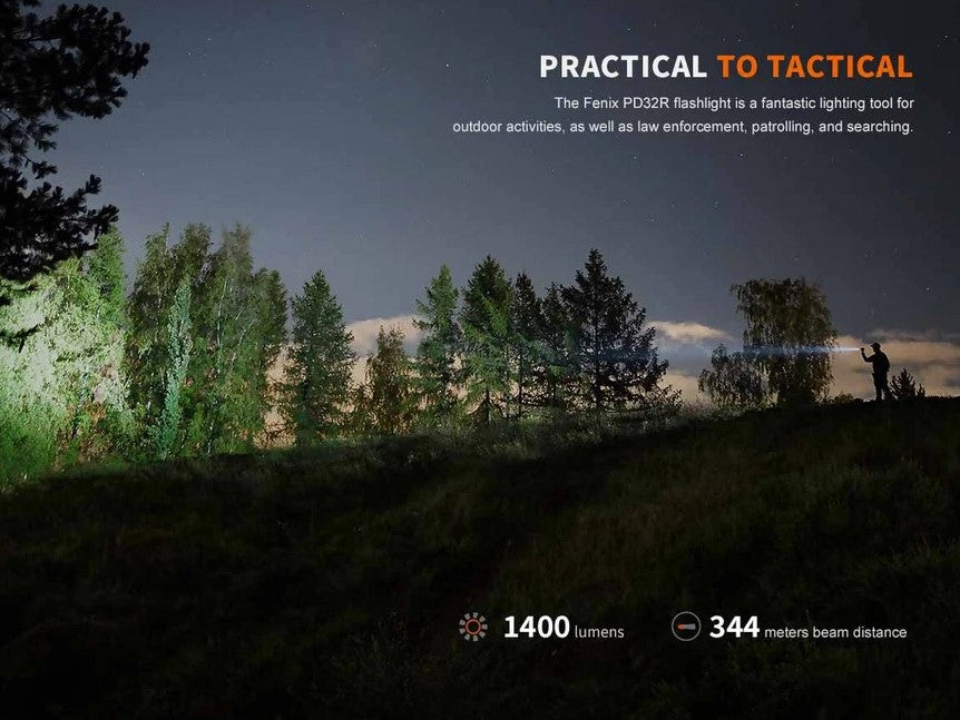 Fenix PD32R Rechargeable Flashlight