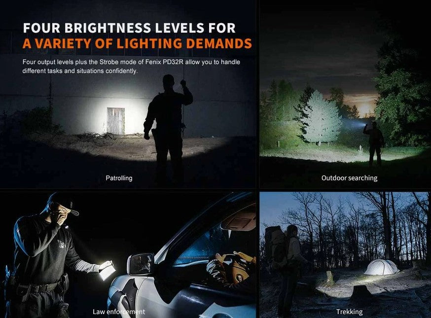 Fenix PD32R Rechargeable Flashlight