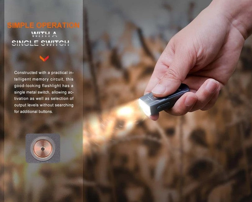 Fenix E03R V2.0 Keychain Flashlight