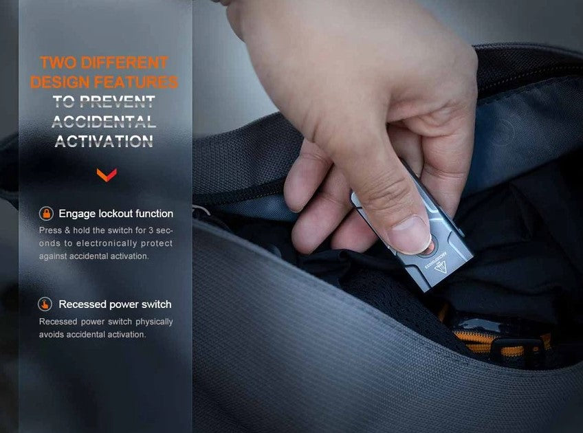 Fenix E03R V2.0 Keychain Flashlight