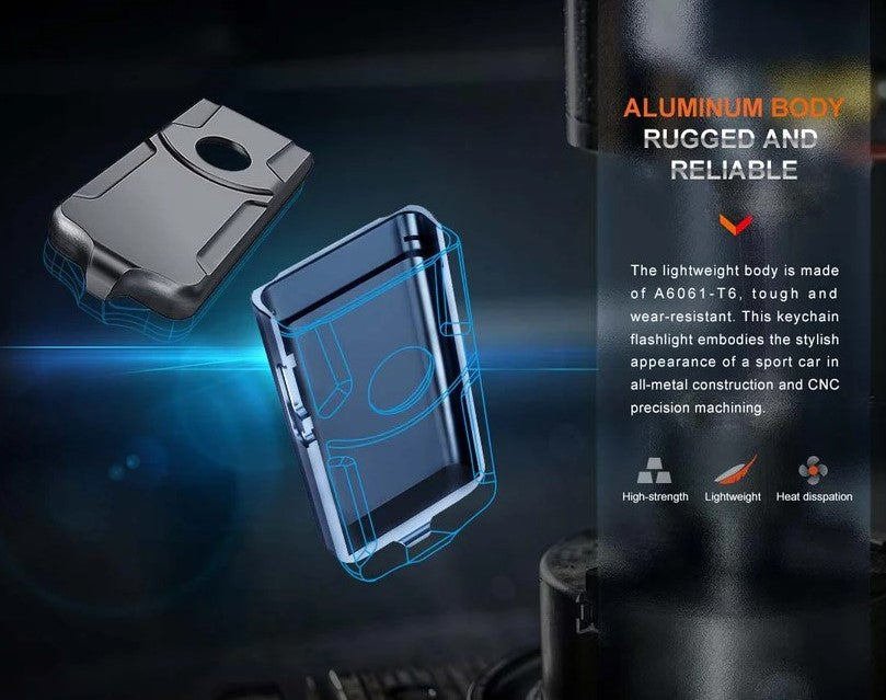 Fenix E03R V2.0 Keychain Flashlight