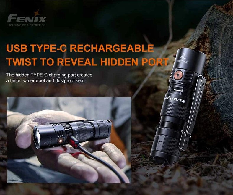Fenix PD25R Rechargeable EDC Flashlight