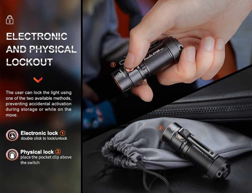 Fenix E18R V2.0 Rechargeable EDC Flashlight