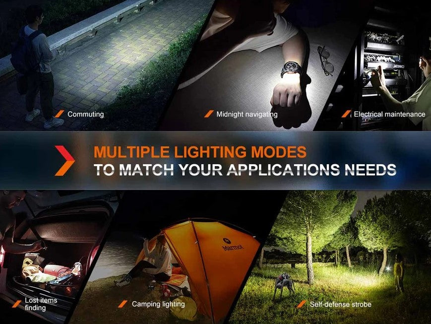 Fenix E18R V2.0 Rechargeable EDC Flashlight