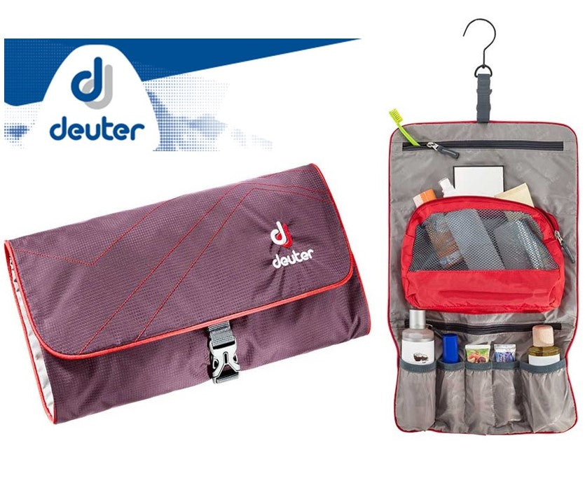 Deuter Wash Bag II Aubergine-Fire — G MILITARY