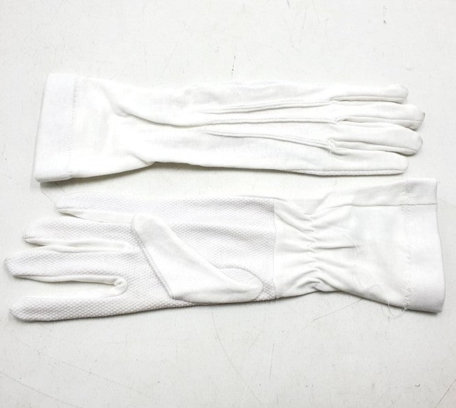 NONSLIP WHITE THIN COTTON GLOVES