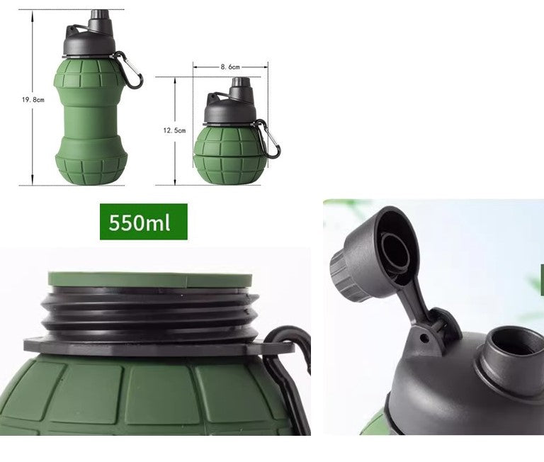 collapsible Grenade Bottle