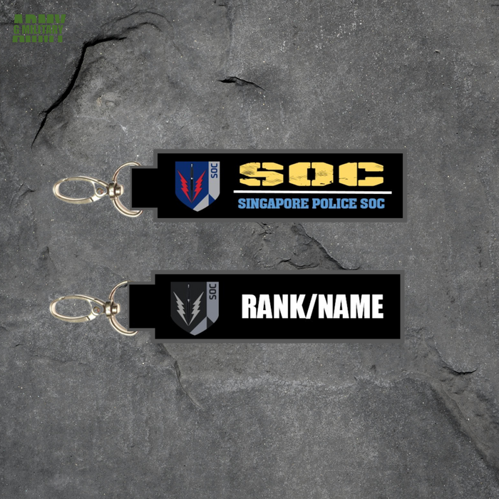 SOC KEYCHAIN WITH LOGO