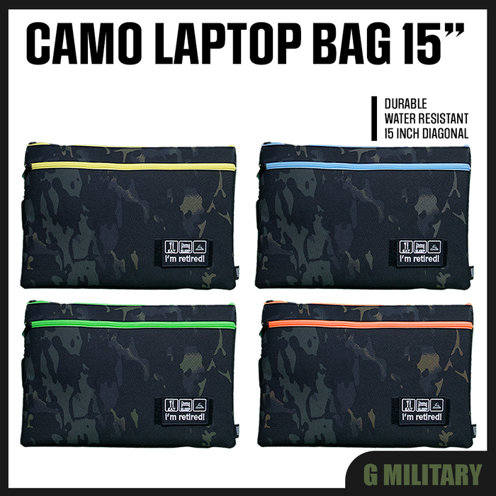 Camo laptop Bag