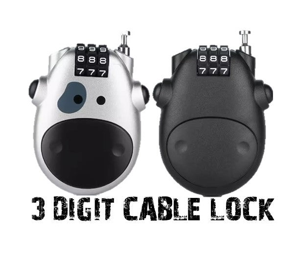 3 Digit Cable Lock